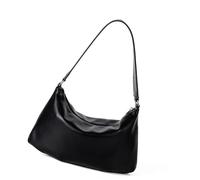 Hangsu Borsa a tracolla coreana in morbida pelle PU incoraggiata elegante semplice borsa a tracolla per le donne casual ufficio uso liscio città crossbody, Nero