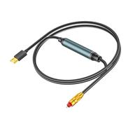 Hangsu Cavo adattatore audio da USB a SPDIF per studi di registrazione professionali e sistemi personali USB a adattatore ottico