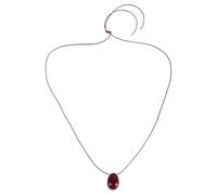 Hangsu Collana lunga alla moda in corda cerata, lunghezza regolabile, design delicato, gioielli per abiti quotidiani, comodo cavo, One Size, come descritto, come descritto