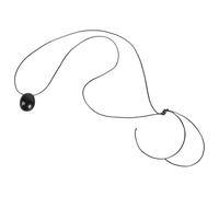 Hangsu Collana lunga alla moda in corda cerata, lunghezza regolabile, design delicato, gioielli per abiti quotidiani, comodo cavo, One Size, come descritto, come descritto