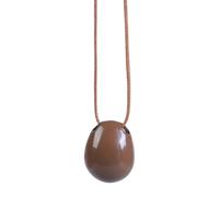 Hangsu Collana lunga alla moda in corda cerata, lunghezza regolabile, design delicato, gioielli per abiti quotidiani, comodo cavo, One Size, come descritto, come descritto
