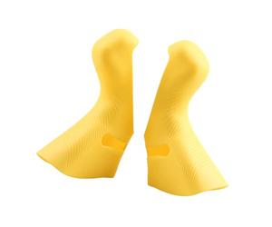 Hangsu Coperture ergonomiche in silicone per leva del freno per una migliore presa con sistemi a disco idraulico a 9-12 velocità in silicone leve freno cappe