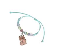 Hangsu Delizioso braccialetto color macaron per bambini con graziosi motivi di capibara comodo e robusto per la scuola o il gioco Materiali sicuri Braccialetto per bambini, Misura unica, come