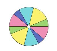 Hangsu Disegna Roulette Ruota Cancellabile Riutilizzabile Fortunes Tavolo Premio Giradischi Facile Montaggio Roulette Tavolo Premio Giradischi