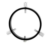 Hangsu Dispositivo di guida ad alta precisione per imaging telescopico Disegni a 3 punti in modo sicuro Facile installazione Costruzione in metallo Anelli guida astrofotografia a tre punti