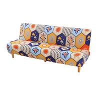 Hangsu Divano letto pieghevole senza braccioli di allungamento delle fodere di futon con lo strato stampato del fondo elastico