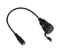 Hangsu Durevolezza 3.5mm Embedding Panel Cable Garantire il collegamento stabile con impermeabile e resistente al calore Caratteristiche Stereo Panel Mount Connettori