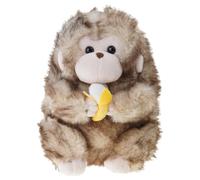 Hangsu Fat Stuffed Animals Golden Monkey Doll Stress Toy Decors Soft Dolls Baby Toy for Toddler Emozione Smooth Soft Comfort Monkey Doll