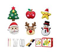 Hangsu Giocattolo educativo del mestiere del cucito per i bambini del gioco creativo del feltro non tessuto fatto a mano di progetti che fanno materiali per la decorazione Kit di cucito per