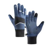 Hangsu Guanti invernali caldi a dita piene per il freddo, per sci, antiscivolo, protezioni per le mani, per corsa, ciclismo, snowboard, ciclismo