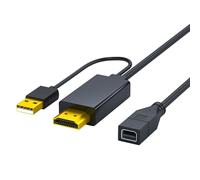 Hangsu HDTV maschio a miniatura DP femmina cavo video 4K 60Hz risoluzione cavo di collegamento per monitor e proiettori