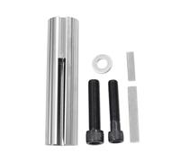 Hangsu L'adattatore funziona con motore esteso da 2,5 cm a 1 1/8" per ingrandire il diametro delle pedivelle dell'albero di manovella adattatore manicotto presa puleggia motore