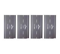 Hangsu Mattonelle modulari di plastica della strada per i bambini Creative Building Play Set Layout Costruzione Giocattolo per Età 3+ Piste Strada di Plastica