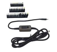Hangsu PD100W Tipo C A DC5.5x2.1mm Cavo di Alimentazione 34 Connettori Punte Uscita Regolabile Per Ufficio Viaggi Casa Elettronica