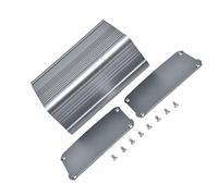 Hangsu Scatola in alluminio 55x95x130mm con migliora la tenuta e le capacità di raffreddamento per amplificatori e applicazioni elettroniche Alloggiamento amplificatori di potenza