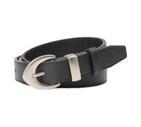 Hangsu Semplice PU Cintura In Vita Dimagrante Dimagrante Design Pin Fibbie Cintura Per Lo Styling Quotidiano E Formale Evento Pantaloni Donna Moda, Nero , Taglia unica