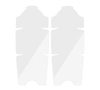 Hangsu Set di 2 fogli di pellicola protettiva trasparente per pedivella per bici