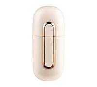 Hangsu Set per manicure in acciaio inox, 3 pezzi, con custodia da viaggio in pelle, per donne e uomini