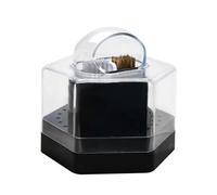 Hangsu Supporto per punte da trapano, 2 in 1, con spazzola, 24 fori, espositore per punte da trapano