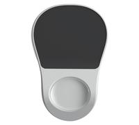 Hangsu Tappetino per mouse ergonomico massaggiante con poggiapolsi morbido e stabile fondo antiscivolo per lunghe ore di utilizzo in silicone