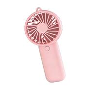 Hangsu Ventilatore da trasporto a mano a 1 velocità, richiede 2 celle standard LR03, perfetto per studenti, turisti e piccoli ventilatori portatili a casa