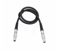 HangTon 0B 2 pin maschio a 2 pin maschio cavo di alimentazione per Teradek Bolt Bond, ARRI Alexa Camera e Transvideo StarliteHD Monitor, Zacuto Viewfinder, fotocamera rossa 1,2 m