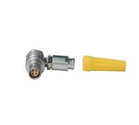 HangTon 0B FHJ 4 pin femmina ad angolo retto connettore cavo spina per ARRI UDM-1, cavo di alimentazione dati, doppia chiave 45°, compatibile per LEMO tipo