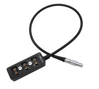 HangTon 0B - Splitter di alimentazione a 2 pin a mozzo D-tap, 3 porte per batteria fotocamera ARRI Alexa SXT Classic LF RED DSMC2, 1/4"-20 viti, 40 cm