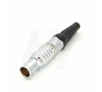 HangTon 1B - Connettore circolare multipolare in metallo maschio, per montaggio su pannello di spine FGG EGG