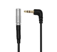 HangTon 3.5mm TRS Timecode Cavo per Tentacle Sync Zoom Recorder a Canon R5C DSLR Camera UltraSync One Audio Recorder Angolo retto a DIN 1.0/2.3 40cm