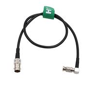 HangTon 6G SDI Cavo video HD Micro BNC a adattatore BNC femmina per monitor Blackmagic Video Assist 4K 5", angolo retto ad alta densità 2m