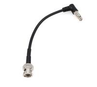 HangTon 6G SDI Cavo video HD Micro BNC a BNC per Blackmagic Video Assist 4K 5" Monitor DJI Lightbridge 2, angolo retto ad alta densità 15cm