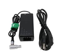 HangTon Adattatore di alimentazione per DJI Transmission High Bright Monitor/Video Transmitter/Master Wheels, ad angolo retto 6 pin femmina 12 V AC DC