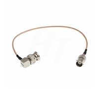HangTon - Adattatore di prolunga video da BNC a femmina BNC 3G HD SDI per monitor Blackmagic Teradek, schermato sottile RG179, 75 Ohm (20)