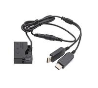 HangTon - Batteria doppia USB a LP-E8 per fotocamera DSLR Canon EOS Rebel T5i T4i T3i T2i, 700D 650D 600D 550D, Kiss X6 X5 X4