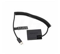 HangTon Batteria finta USB C a LP-E17 per fotocamera Canon EOS R8 R10 R50 RP T6s T6i T7i 8000D X8i SL2 9 V/12 V PD DR-E18