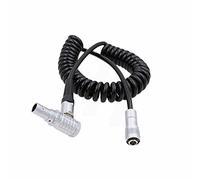 HangTon BM5 BM7 HH7 HS7T Monitor 4 Pin Cavo di alimentazione a spirale per ARRI Alexa e Z CAM E2 F6 Camera a PortKeys (gomito 2 pin)