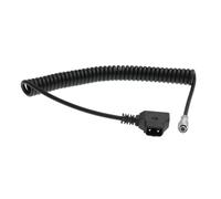 HangTon BMPCC 4K 6K Pro BMCC 6K Cavo di alimentazione a spirale 12V per Blackmagic Pocket Cinema Camera 4K, attacco a V D-tap a 2pin