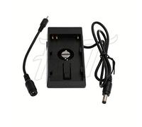 HangTon BP-U60 U30 Piastra di montaggio Cavo adattatore alimentazione barilotto 14,8 V CC per batteria Sony per monitor Blackmagic