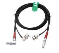HangTon Cavo 3G HD SDI e Joystick per ARRI Master Grip TRINITY 2 e Head, LBUS Right Angle 4 pin a 4 pin, BNC a BNC, 1M