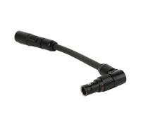 HangTon Cavo adattatore di alimentazione per Nocturn Battery Pack Fischer 4 pin femmina a RNVGA visione notturna occhiali Lemo-Type 4 pin ad angolo retto, 5 cm