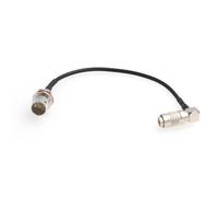 HangTon - Cavo adattatore SDI femmina BNC a DIN 1.0/2.3 Mini BNC per Blackmagic Camera Monitor (15 cm, angolo retto DIN 1.0/2.3 a BNC)