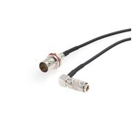 HangTon - Cavo adattatore SDI femmina BNC a DIN 1.0/2.3 Mini BNC per Blackmagic Camera Monitor (60 cm, angolo retto DIN 1.0/2.3 a BNC)