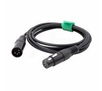 HangTon Cavo audio bilanciato XLR da maschio a femmina XLR a 4 pin a 4 pin per microfono, registratore, mixer, amplificatore per cuffie (1 metro)