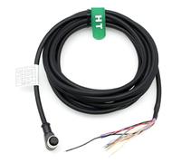 HangTon Cavo Cognex, M12 12 pin femmina ad angolo retto da aprire per in-vista 7000 9000 DataMan Reader Checker Baumer Encoder Sensor, 40M