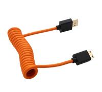 HangTon Cavo da Mini-HDMI a HDMI 4K120 8K60p per Nikon Z5 Z7 Z6II D850, Canon 6DII 5DIV R RP EOS-1DXIII Camera ATOMOS Ninja V Ultra Portkeys Feelworld Monitor, tipo A C, 30 cm