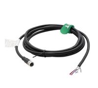 HangTon Cavo dati di alimentazione femmina M8 a 8 pin per Baumer CX Machine Vision Industrial Camera Sensor Automation Control I/O, codice A, schermato, 10 m