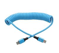 HangTon Cavo dati USB C, 20 V 5 A 100 W, ricarica ad alta velocità, CarPlay, per Pixel 8, iPhone 15 16, Canon R5C Sony FX3, Panasonic GH5II, Samsung, iPad, MacBook Pro, laptop, DSLR, intrecciato a
