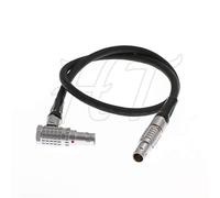 HangTon, cavo di alimentazione 0B da 2 pin ad angolo retto a 2 pin dritto per fotocamera Alexa, Teradek Bolt Bond, Transvideo SmallHD 703 Monitor, Z CAM E2 F6 S6 fotocamera EVF 45 cm