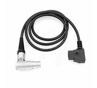 HangTon, cavo di alimentazione ad alta flessione D-tap P-tap ad angolo retto 8 pin per fotocamera ARRI Alexa Mini, Amira, Alexa Mini LF (50 cm, angolo retto 8 pin)